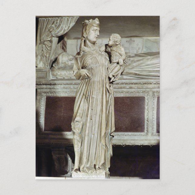 Jungfrau und Kind Postkarte (Vorderseite)