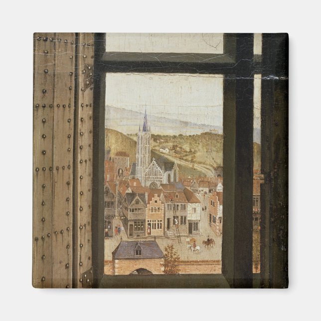 Jungfrau und Kind vor einem Firescreen, c.1440 2 Magnet (Vorne)