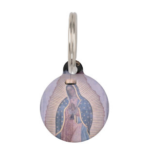 Jungfrau von Guadalupe Haustiermarke