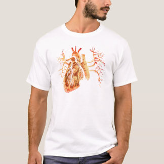 Jungfrau von Guadalupe im wirklichen Herzen T-Shirt