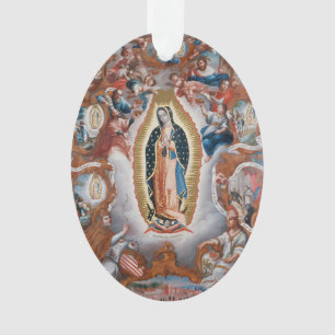"Jungfrau von Guadalupe" kundenspezifische Ornament