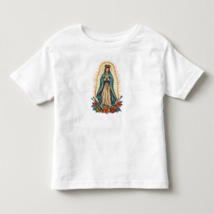 Jungfrau von Guadalupe T-Shirt für Kleinkinder