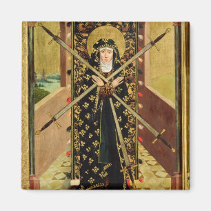 Jungfrau von sieben Sorgen vom Hauben-Altar, 1499 Magnet