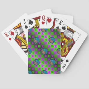 Jungfrau & Wasser-Schwein Classic Spielkarten