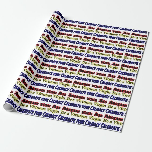 Jungfrau Wrapping Paper Geschenkpapier (Ungerollt)