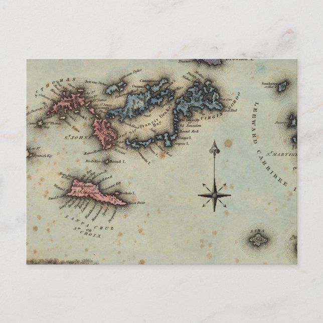 Jungfrauen Postkarte (Vorderseite)