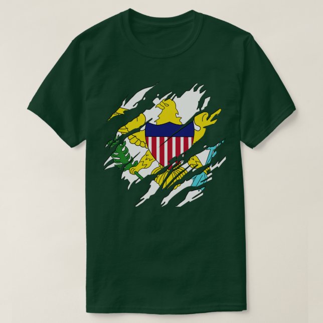 JUNGFRAUEN USA T-Shirt (Design vorne)