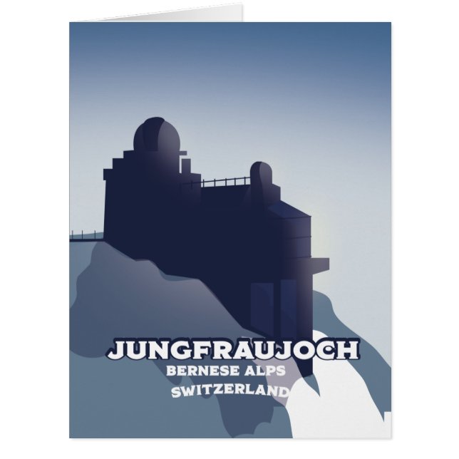 Jungfraujoch, Jungfraujoch Berner Alpen (Vorderseite)