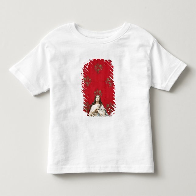 Jungfraustatue in einer Spaccanapoli Kirche, Kleinkind T-shirt (Vorderseite)