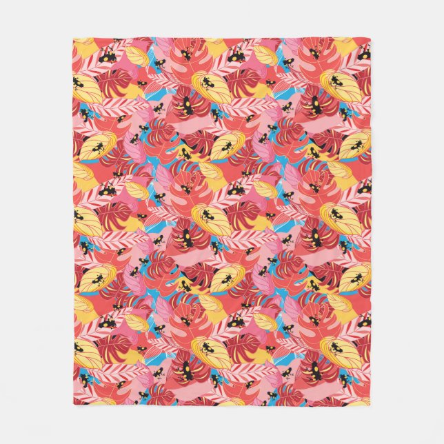 Jungfrösche Fleecedecke (Vorderseite)