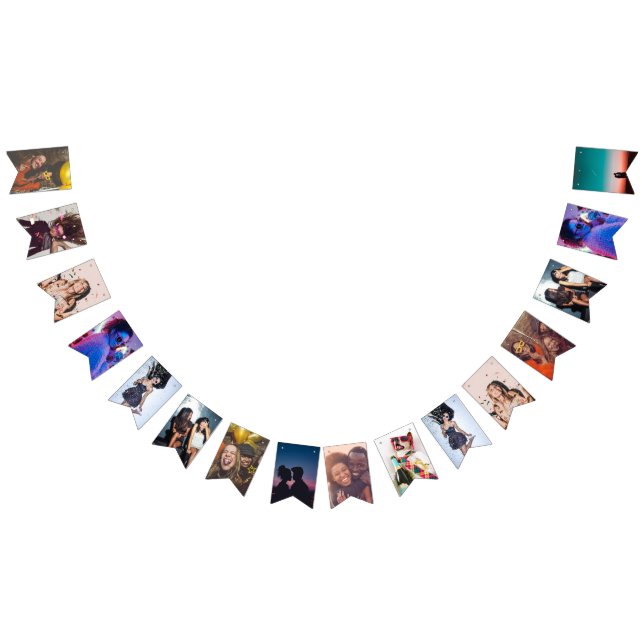 Junggeselinnen-Abschied 16 Foto Banner Bunting Fla (Alle)