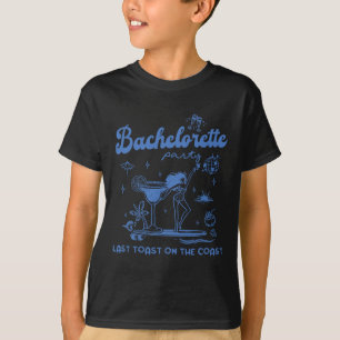 Junggeselinnen-Abschied am Strand vergangene Toast T-Shirt