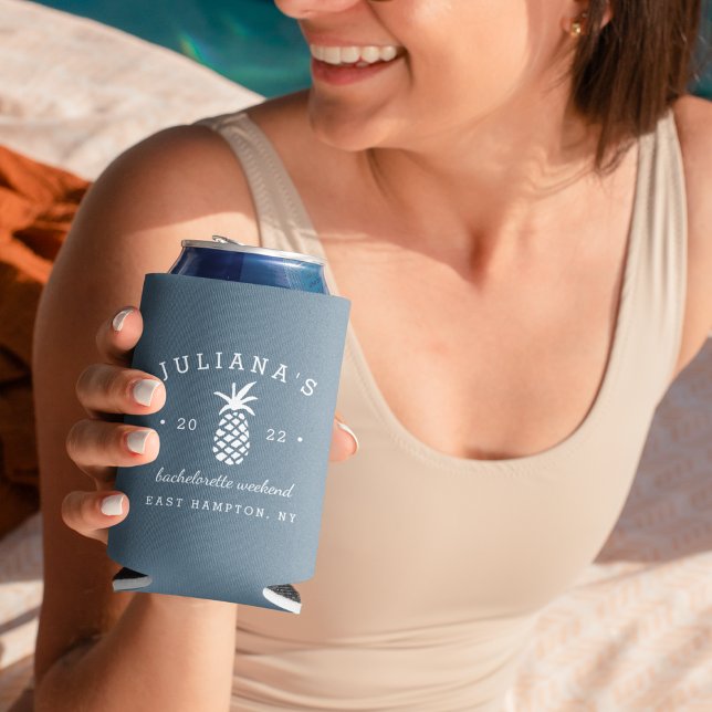 Junggeselinnen-Abschied Ananas | PERSONALISIERT Dosenkühler (Von Creator hochgeladen)