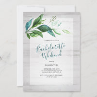 Junggeselinnen-Abschied Aquarell-Blätter