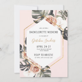 Junggeselinnen-Abschied Beach Weekend Parco Civico Einladung