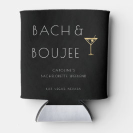 Junggeselinnen-Abschied Black and White Bach und B Dosenkühler