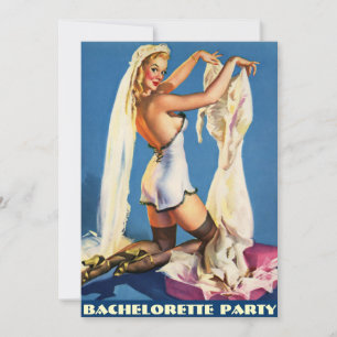 Junggeselinnen-Abschied, Brautparty, hen Party.... Einladung