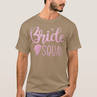 Junggeselinnen-Abschied Brautparty Women Bridge Sq T-Shirt