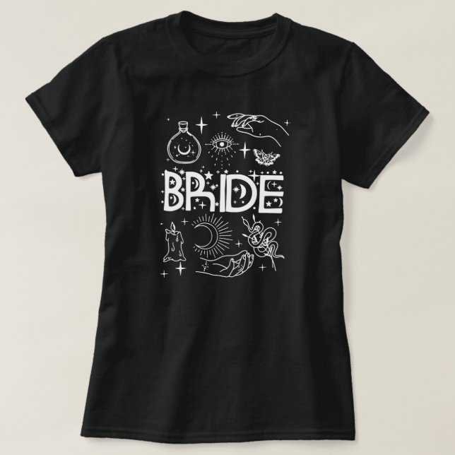 Junggeselinnen-Abschied Bride Bridesmaids Girl Wit T-Shirt (Design vorne)