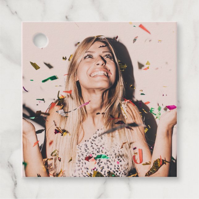 Junggeselinnen-Abschied Bride Face Foto Geschenkanhänger (Vorderseite)