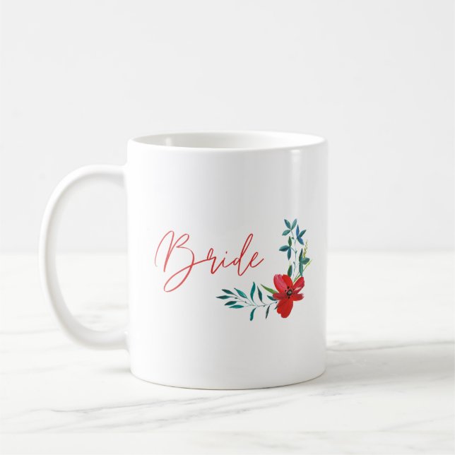Junggeselinnen-Abschied Bride Kaffeetasse (Links)