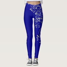 Junggeselinnen-Abschied Brito Be Blue Leggings