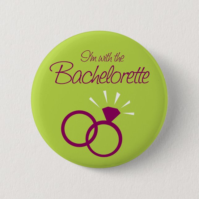 Junggeselinnen-Abschied Button (Vorderseite)