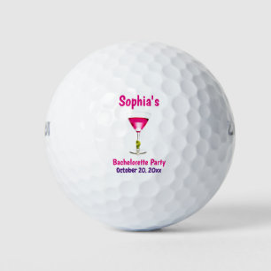 Junggeselinnen-Abschied Danke, Souvenir Golfball