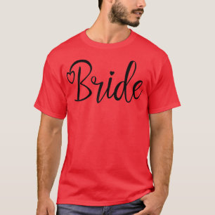 Junggeselinnen-Abschied der Niedlichen Braut, Brau T-Shirt