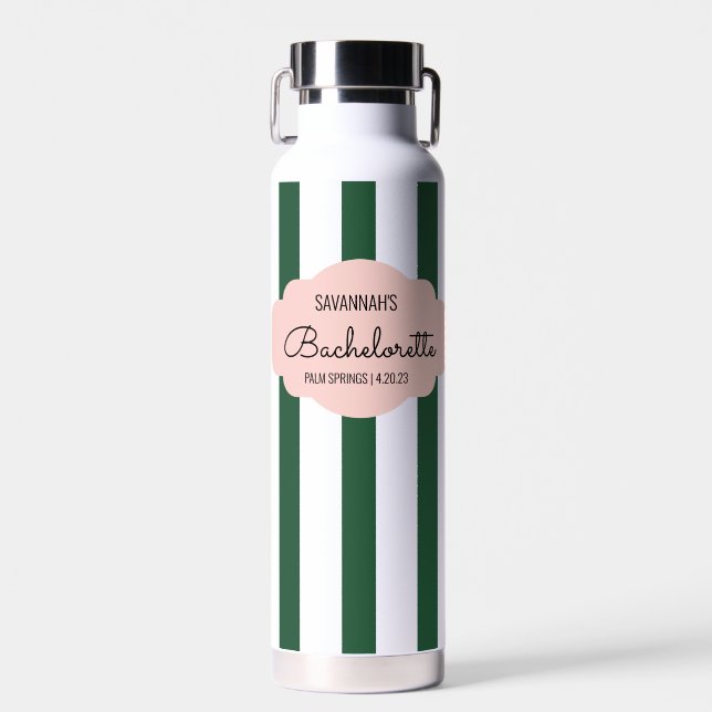 Junggeselinnen-Abschied der Truppen Beverly Hills Trinkflasche (Vorne)