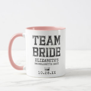 Junggeselinnen-Abschied des Kollegiums Tasse