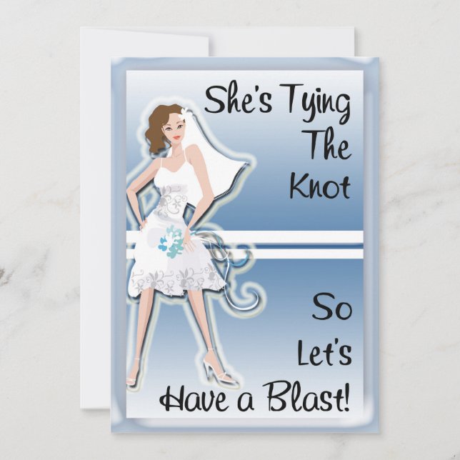 Junggeselinnen-Abschied Einladung (Vorderseite)