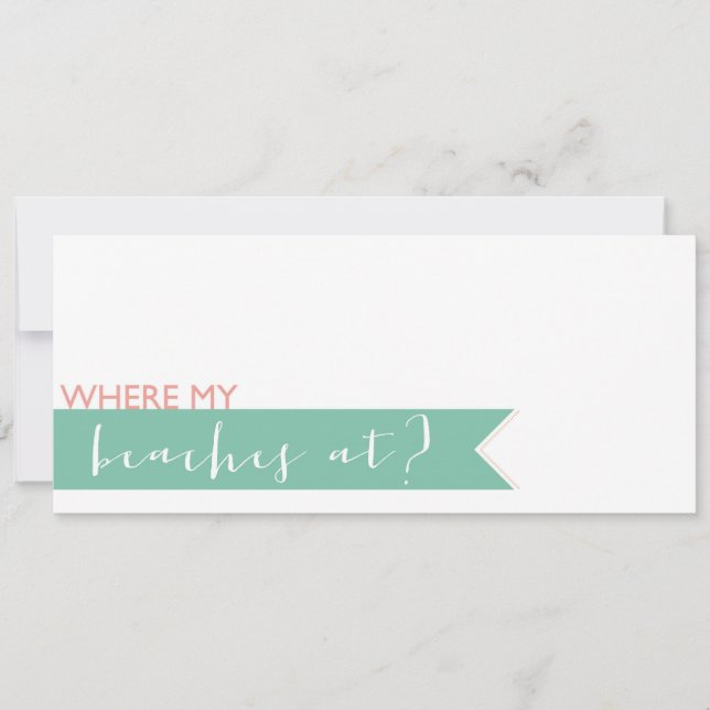 Junggeselinnen-Abschied Einladung (Vorderseite)