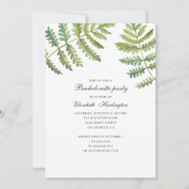 Junggeselinnen-Abschied Einladung