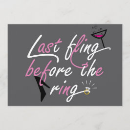 Junggeselinnen-Abschied Einladung