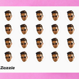 Junggeselinnen-Abschied für benutzerdefinierte Ges Runder Aufkleber