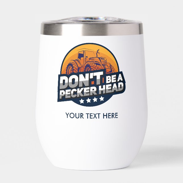 Junggeselinnen-Abschied Gag Pecker Kopf Hühner (Vorderseite)