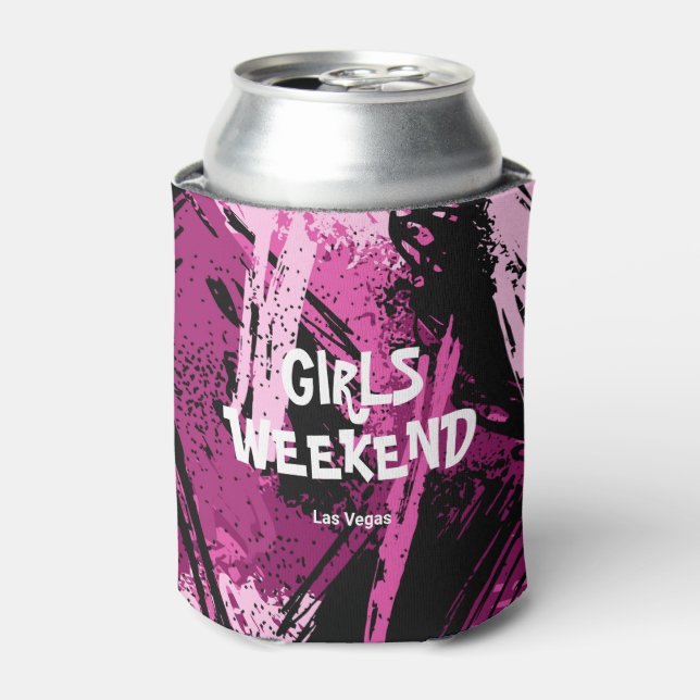 Junggeselinnen-Abschied Girls Weekend Dosenkühler (Kanne Vorderseite)