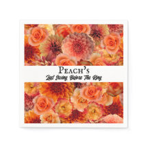 Junggeselinnen-Abschied Golf Brautparty Peach Oran