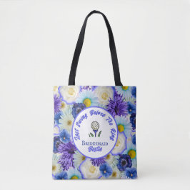 Junggeselinnen-Abschied Golfing Blau und Weiße Blu Tasche
