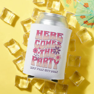 Junggeselinnen-Abschied hier kommt der Party Groov Dosenkühler