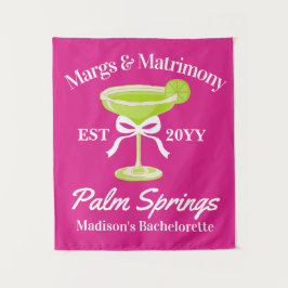 Junggeselinnen-Abschied-Hintergrund für Margs und  Wandteppich