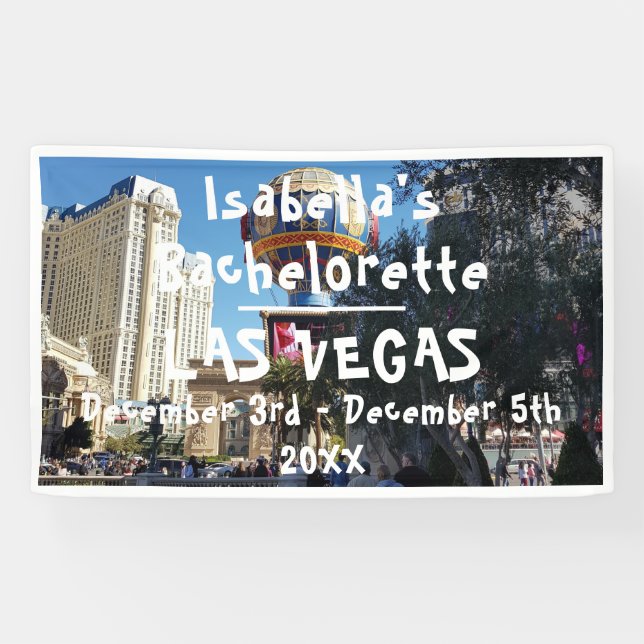 Junggeselinnen-Abschied Las Vegas Casino Banner (Horizontal)