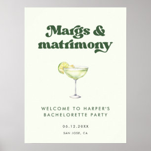 Junggeselinnen-Abschied Margs and Matrimony Willko Poster