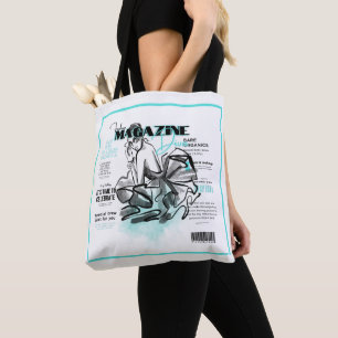 Junggeselinnen-Abschied Modeneinladung Tasche