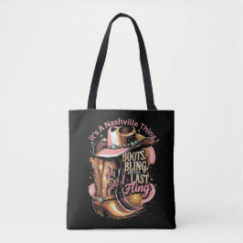 Junggeselinnen-Abschied Nashville -"Stiefel, Bling Tasche