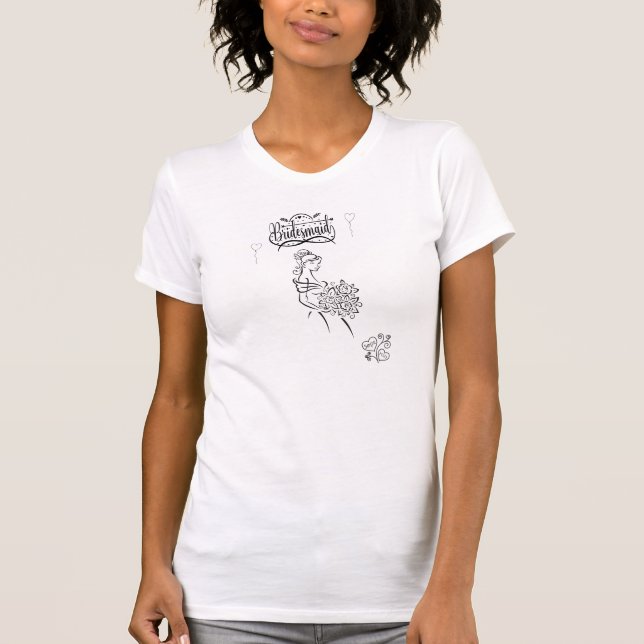 Junggeselinnen-Abschied oder Brautparty von Brides T-Shirt (Vorderseite)