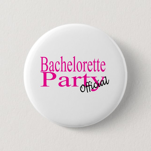 Junggeselinnen-Abschied (offiziell) Button (Vorderseite)