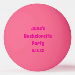 Junggeselinnen-Abschied Ping Pong Balls Tischtennisball
