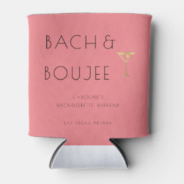 Junggeselinnen-Abschied Pink Bach und Boujee Dosenkühler